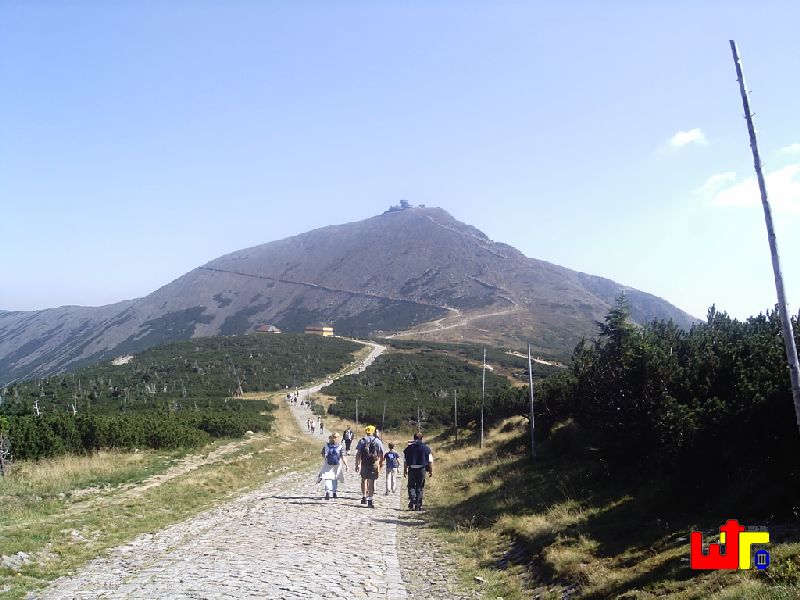 Blick zur Schneekoppe